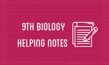 9th Class Biology Helping Notes of All Chapters in PDF