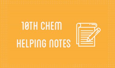 10th Class Chemistry Helping Notes of All Chapters in PDF