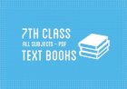 7th Class PDF Textbooks by Punjab Textbook Board