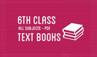 6th Class PDF Textbooks by Punjab Textbook Board