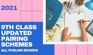 9th Class Pairing Scheme 2021 (ALP) Punjab Boards