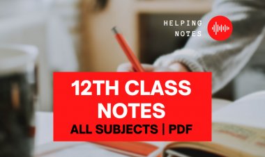 2nd Year All Subjects Helping Notes PDF