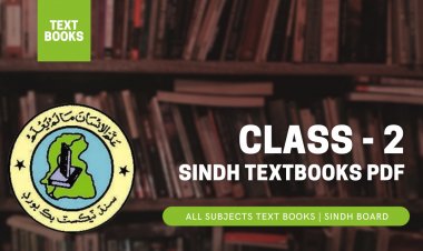 Two Class Sindh Text Books PDF