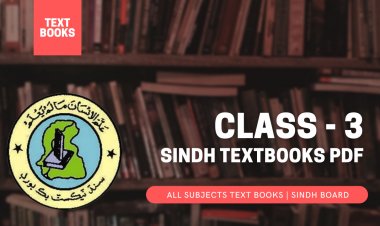 Three Class Sindh Text Books PDF