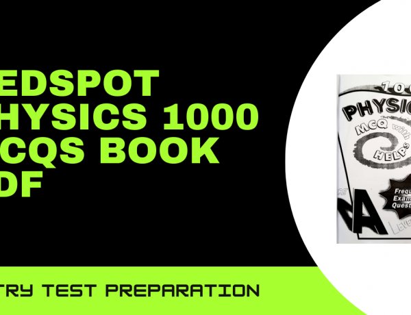 Redspot Physics 1000 MCQs Book PDF