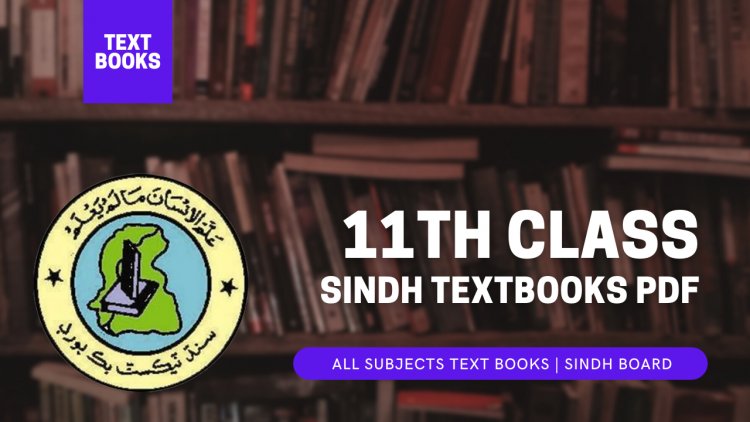 11th Class Sindh Text Books PDF