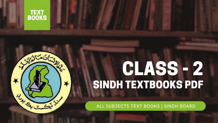 Two Class Sindh Text Books PDF